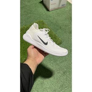 NIKE FREE RN 2018 Men's Running Shoes Sz 10 Sneakers WHITE BLACK NEW 942836-100